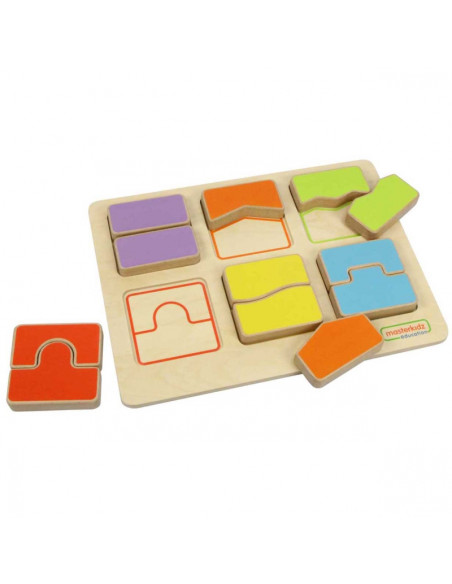 MASTERKIDZ развивающая доска-сортер «Соответствие форм и цветов»