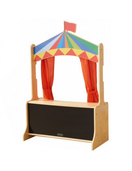 MASTERKIDZ medinis lėlių teatro parduotuvės prekystalis