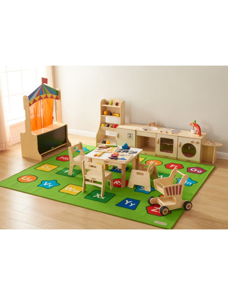 Деревянный кукольный театр MASTERKIDZ, магазин-киоск