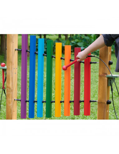 MASTERKIDZ Vaivorykštės varpelių spalvinga žaidimų lenta