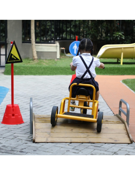 Велосипедная дорожка CLASSIC WORLD EDU с деревянным пандусом