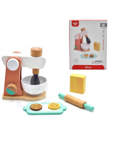 TOOKY TOY medinis maišytuvų rinkinys vaikams + priedai