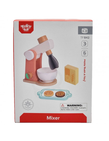 TOOKY TOY medinis maišytuvų rinkinys vaikams + priedai