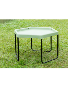 MASTERKIDZ шестиугольный стол для игр с песком и водой, регулируемый 2