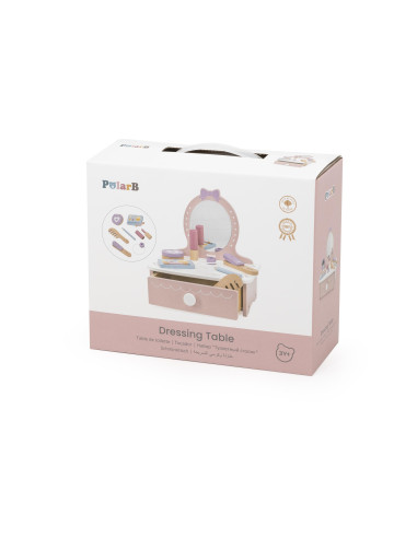 Viga medinis tualetinis staliukas su priedais, Mažoji princesė