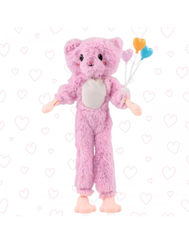 WOOPIE ROYAL rožinė lėlė „Meškiukas pramogų parke“