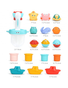 WOOPIE BABY smėlio, vonios žaisliukų rinkinys 2