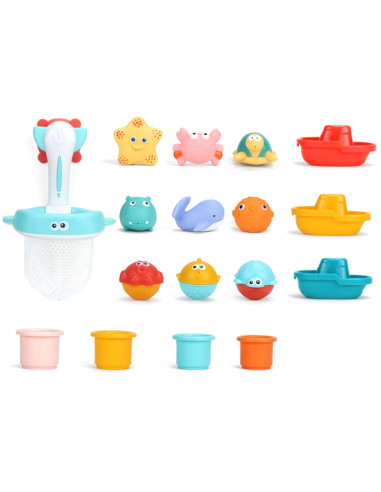 WOOPIE BABY Набор для купания с песком 17 предметов.