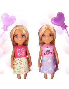 WOOPIE ROYAL Zestaw Urodzinowy Dwóch Laleczek - Candy i Cakes 2