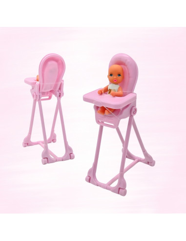 Набор аксессуаров для стульчика для кормления куклы WOOPIE ROYAL Lily Baby