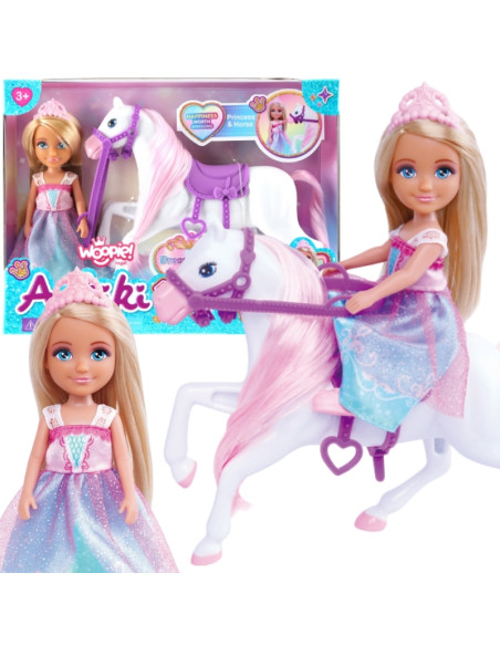 WOOPIE ROYAL princesės lėlės su arkliu rinkinys