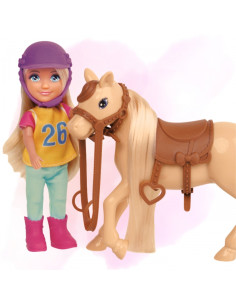 WOOPIE ROYAL Ankiki raitelio ir žirgo lėlių rinkinys 2