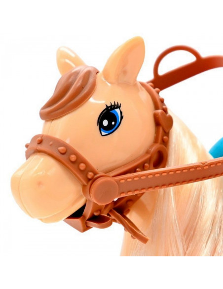 WOOPIE ROYAL Zestaw Laleczka Jeździec z Koniem