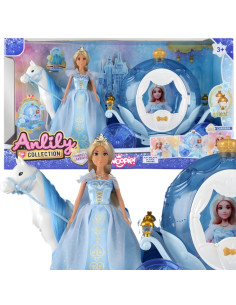 WOOPIE ROYAL Anlily PRINCESS CARRIAGE ledo princesė su karieta