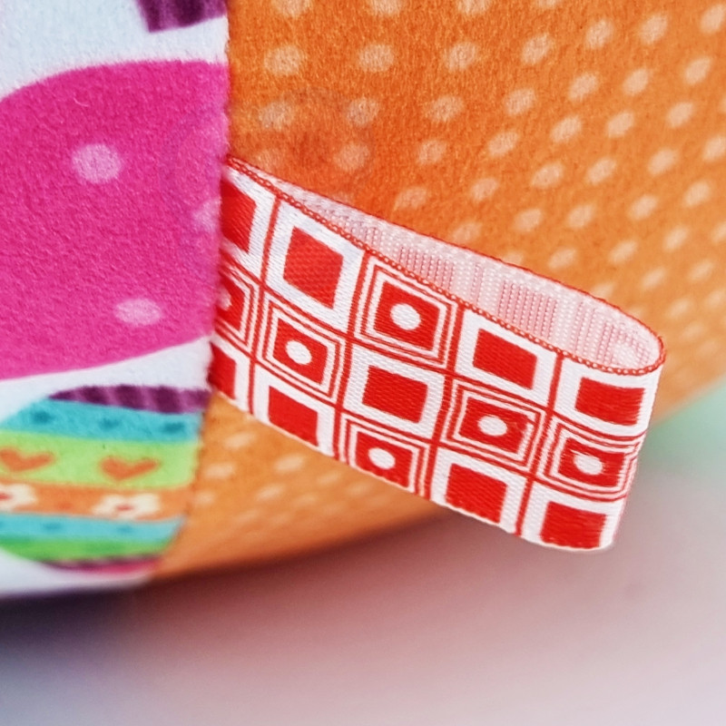 WOOPIE BABY Мягкий сенсорный мяч Миссис Тег с бирками для малышей + звук