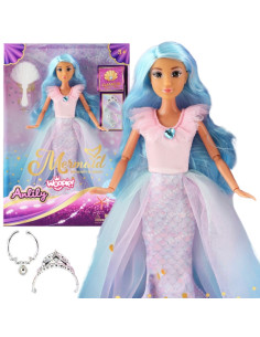 WOOPIE ROYAL Anlily lėlė - undinėlė su aksesuarais "Jūros nuotykiai"