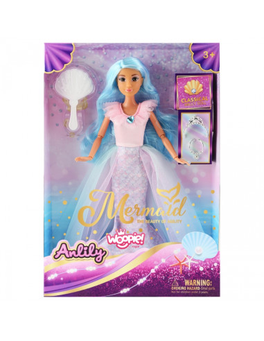 WOOPIE ROYAL Anlily lėlė - undinėlė su aksesuarais "Jūros nuotykiai"