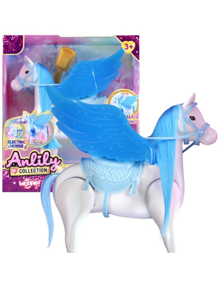 WOOPIE ROYAL Anlily interaktyvus stebuklingas Pegaso arkliukas princesei