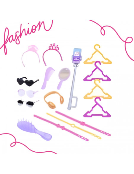 WOOPIE ROYAL Lili lėlė, mados stilistė, su aksesuarais