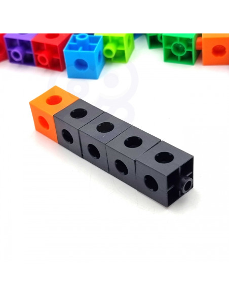 WOOPIE 3D konstruktoriaus kaladėlės - kubeliai 150 vnt.