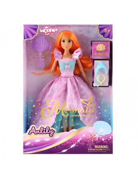 WOOPIE ROYAL Lili princesės lėlė su aksesuarais – tobula dovana mažajai princesei