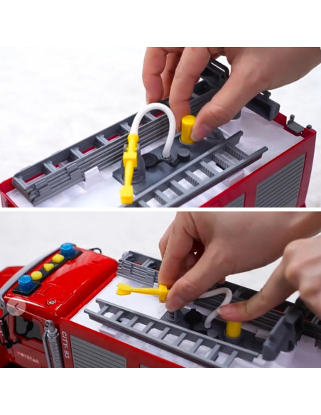 WOOPIE Пожарная машина Вода Звук Свет 1:14