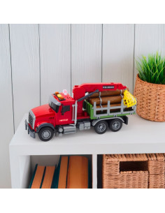 WOOPIE miškovežis su kranu, garsu, šviesomis 1:14 2