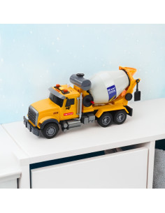 WOOPIE betono maišyklė su besisukančiu būgnu, šviesomis ir garsais 2