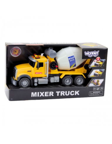 WOOPIE betono maišyklė su besisukančiu būgnu, šviesomis ir garsais