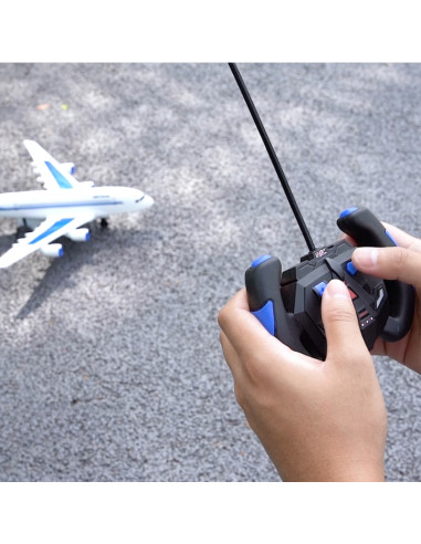 Woopie Interaktyvus žaislinis lėktuvas valdomas pultu