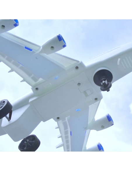 Woopie Interaktyvus žaislinis lėktuvas valdomas pultu