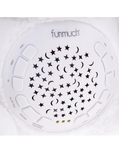 Плюшевый мишка WOOPIE BABY с проектором, успокаивающий, музыкальная шкатулка