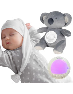 Мягкая игрушка-коала WOOPIE BABY с проектором, колыбельной и датчиком плача