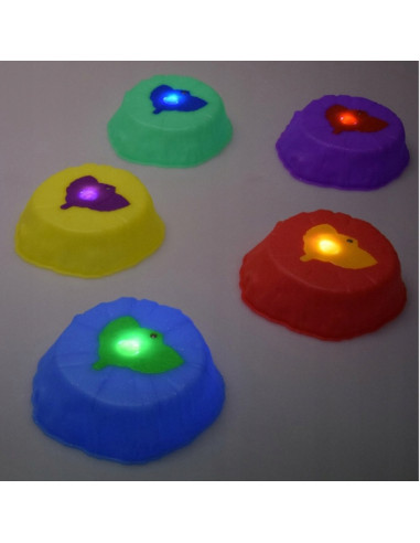 WOOPIE Балансировочные камни светящиеся для сенсорной тренировки баланса, 6 шт.