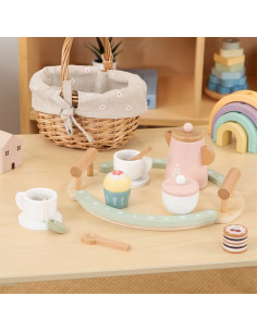 WOOPIE GREEN medinis arbatos ir kavos rinkinys, 12 vnt., FSC 2