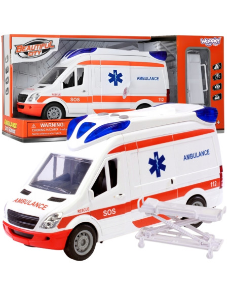 WOOPIE greitosios pagalbos automobilis su priedais