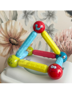 WOOPIE Magnetic Educational Construction Blocks 128 el. 2