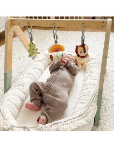 TOOKY TOY Baby Gym Stojak Edukacyjny Gimnastyczny 3 Zawieszki 2