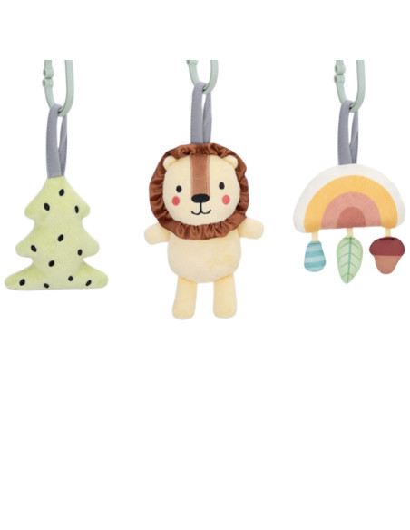 TOOKY TOY kūdikiams skirtas lavinamasis gimnastikos stovas su 3 pakabomis