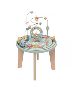 Деревянный столик для занятий Монтессори TOOKY TOY с моторным кольцом