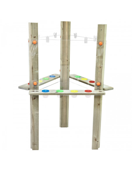 CLASSIC WORLD EDU Transparent Acrylic Board Easel XXL Art Center 3 in 1