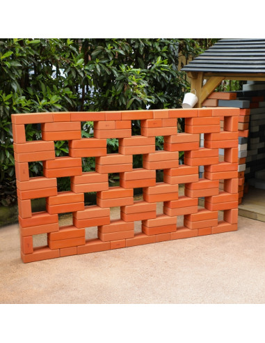 CLASSIC WORLD EDU Mega Blocks EVA plytos, 90 vnt. Minkštos statybinės plytos