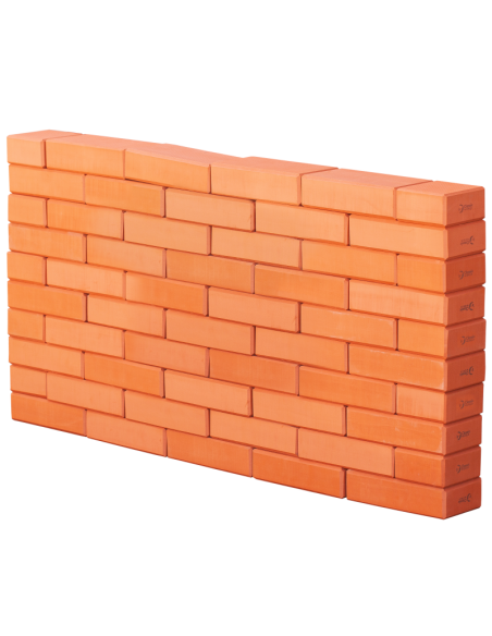 CLASSIC WORLD EDU Mega Blocks EVA plytos, 90 vnt. Minkštos statybinės plytos