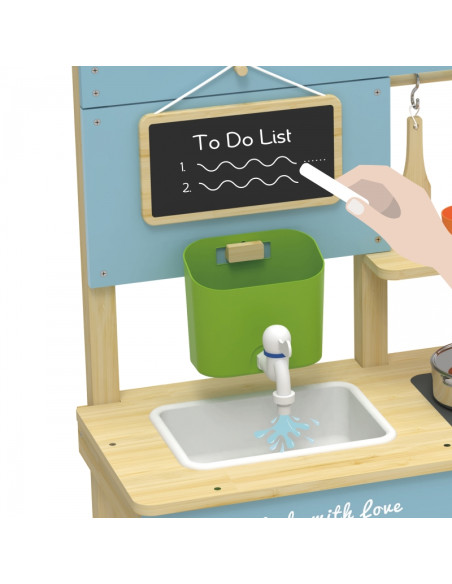 Classic World XXL medinė lauko žaidimų virtuvėlė