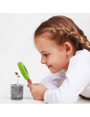 VIGA medinis didinamasis stiklas vaikams – varlė