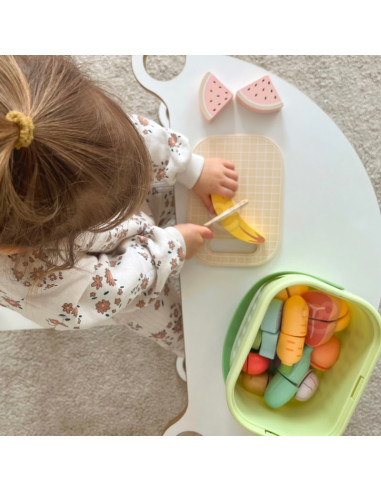 TOOKY TOY Набор деревянных продуктов питания, овощей и фруктов