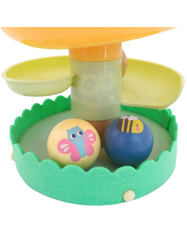 WOOPIE GREEN Деревянный шариковый трек сенсорный обучающий 6 шт.