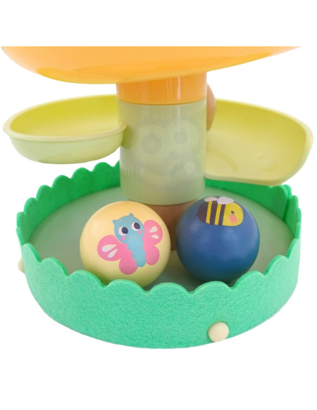 WOOPIE GREEN mediniai kamuoliukų takeliai sensoriniam lavinimui, 6 vnt.