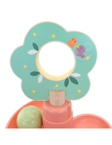 WOOPIE GREEN Деревянный шариковый трек сенсорный обучающий 6 шт.