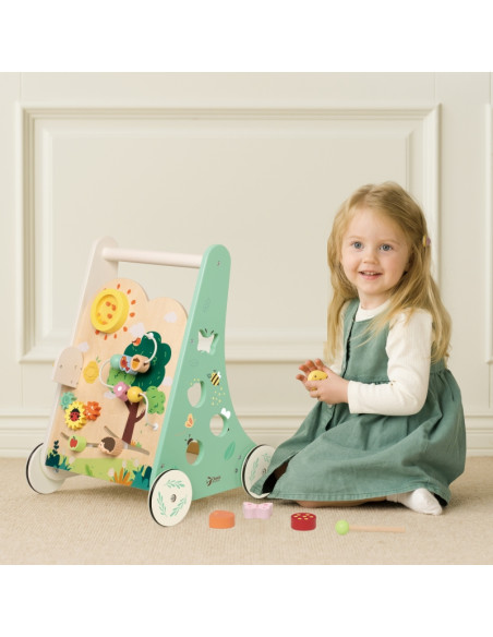 CLASSIC WORLD medinis daugiafunkcis stūmiklis 8in1 „Forest Walker“